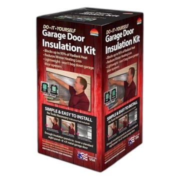 Reach Barrier 3009 Garage Door Insulation Kit for Optimal Energy Efficiency and Comfort