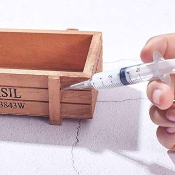 FINGERINSPIRE 80 Pcs Tapered Needles for Glue and Oil