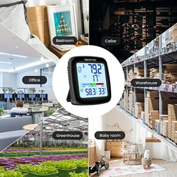 SMARTRO SC92 Indoor Outdoor Thermometer with Wireless Sensors