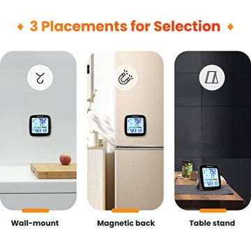 SMARTRO SC92 Indoor Outdoor Thermometer with Wireless Sensors