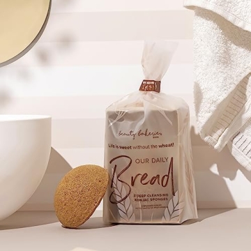 Beauty Bakerie Coconut Konjac Sponges for Gentle Cleansing