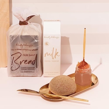 Beauty Bakerie Coconut Konjac Sponges for Gentle Cleansing