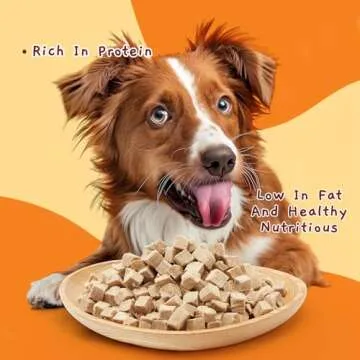 Jungle Calling Freeze Dried Dog and Cat Treats - High Protein, Low Fat, Made with a Single Ingredient - Perfect for Training and Snacking, 2.8 oz (Duck Cube)