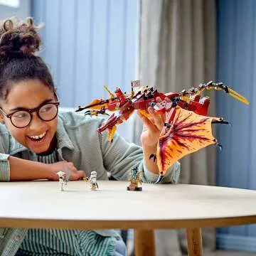 LEGO NINJAGO Fire Dragon Attack Building Kit 71753