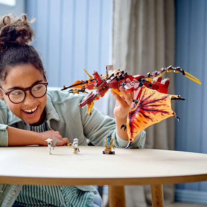 LEGO NINJAGO Fire Dragon Attack Building Kit 71753