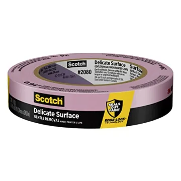 Scotch Delicate Surfaces Painters Tape, 0.94 in x 60 yd, Damage-Free Painting Prep, Protect Delicate...