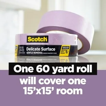 Scotch Delicate Surfaces Painters Tape for Safe Painting