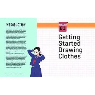 How to Draw Clothing for Manga: Learn to Draw Amazing Outfits and Creative Costumes for Manga and Anime - 35+ Outfits Side by Side with Modeled Photos