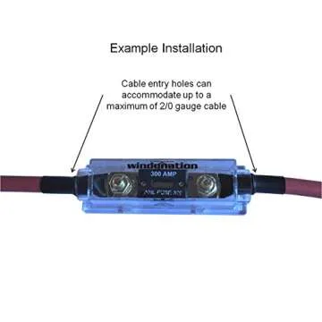 WindyNation ANL Fuse Holder + ANL Fuse (2pcs 100A Fuse)