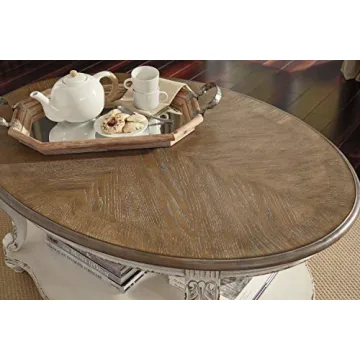 Casual Cottage Coffee Table by Ashley 47" Wood Design