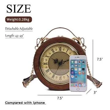 Angel Barcelo Crossover Purse and Handbags Fashion Womens Shoulder bag Handbag Stylish Brown