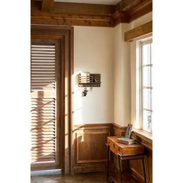 Dahey Rustic Key and Mail Holder - Stylish and Functional