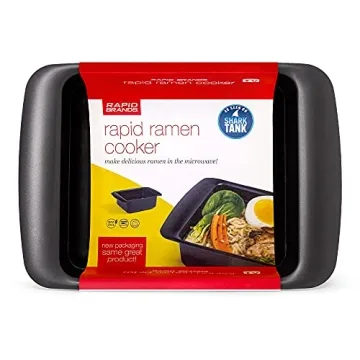 Rapid Ramen Cooker - Fast Microwave Ramen in 3 Minutes - Dishwasher Safe