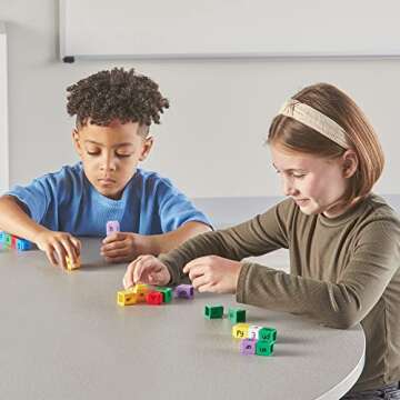 hand2mind Reading Rods Phonics Word-Building, Word Building Activities, Spelling Toys, Montessori Al...