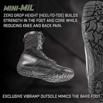 Lightweight Tactical Research TR Mini-Mil Boots for Men