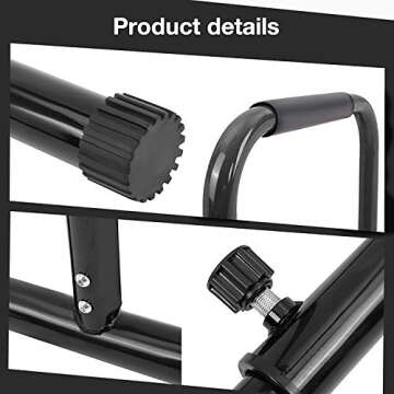 Allasfun Dip Station - Heavy Duty Press Bar for All Workouts