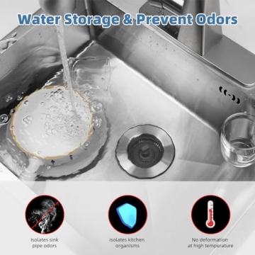 Stainless Steel Kitchen Sink Drain Stopper for Easy Use