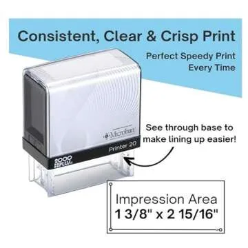 Handy Stamps Professional Notary Self Inking Rubber Stamp