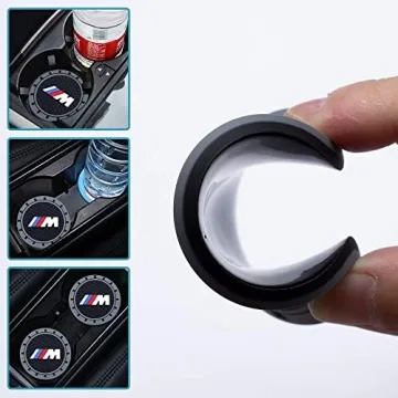 BMW M Car Cup Holder Coaster - Premium Auto Accessory