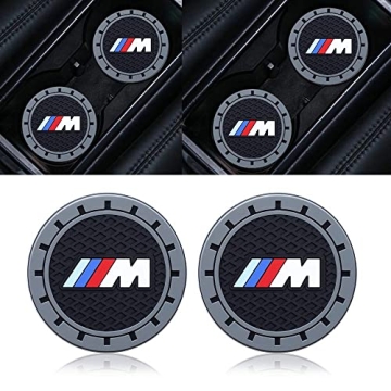 BMW M Car Cup Holder Coaster - Premium Auto Accessory