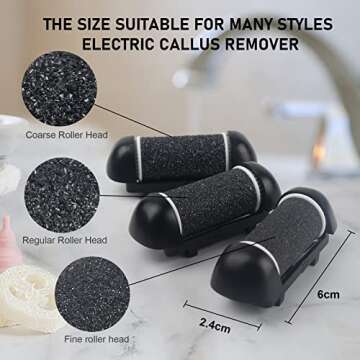 Rechargeable Electronic Foot File Pedicure Kit - Ultimate Foot Care