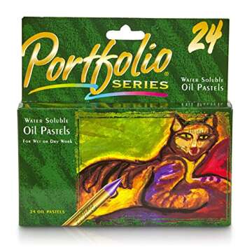 Crayola 24 Count Water Soluble Oil Pastels - Dual Box Set