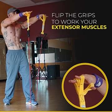 Core Prodigy Talon Pull Up Grip Strength Straps - Nylon Finger and Thumb Loops for Grip Training, Rock Climbing, Hand and Arm Strengthener (Black)