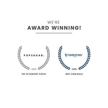 Delta Children Tribeca 4-in-1 Baby Convertible Crib, Bianca White/Natural