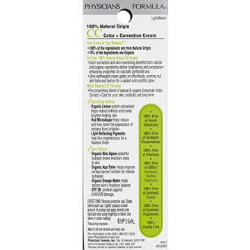 Organic Wear CC Cream for Flawless Skin | Physicians Formula