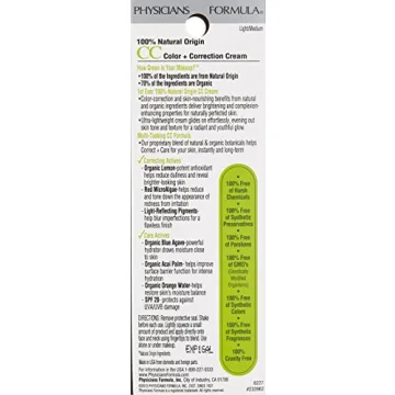 Organic Wear CC Cream for Flawless Skin | Physicians Formula