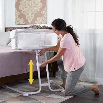 HALO BassiNest Glide Sleeper Adjustable Bedside Bassinet