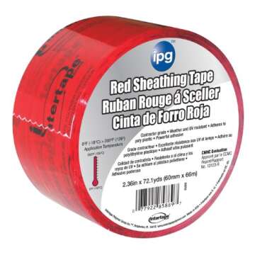 Intertape Sheathing Tape - Strong & Weather-Resistant Insulation