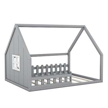 MERITLINE House Bed for Kids - Fun and Stylish Design