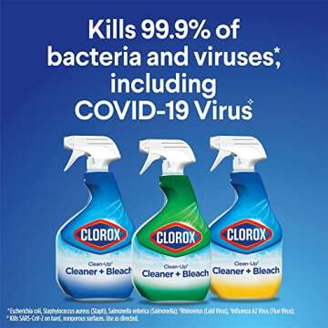 Clorox Clean-Up Fresh Scent Cleaner + Bleach Spray - Multi color (32Oz), 10.13 x 3 x 4.88