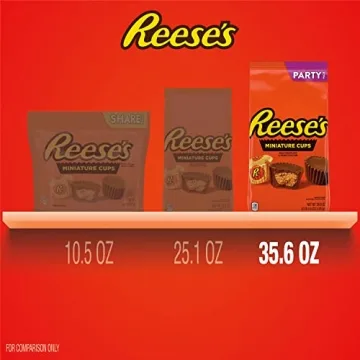 REESE'S Miniatures Milk Chocolate Peanut Butter Cups 35.6 oz
