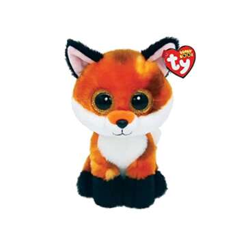 Cute Ty Beanie Boo's Meadow Fox Toy - Perfect for All Ages