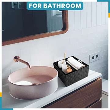 Versatile LOVSTORAGE Organizing Storage Baskets 8 Pack