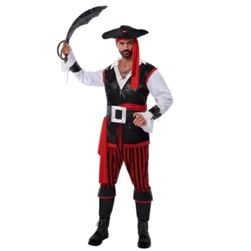 Pirate Costume for Men Halloween Spooktacular Creations