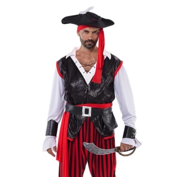 Pirate Costume for Men Halloween Spooktacular Creations