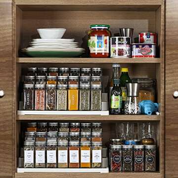 NETANY 36 Pcs Glass Spice Jars with Labels,Shaker Lids Minimalist Farmhouse Spice Labels, Collapsible Funnel, 4oz Seasoning Storage Bottles for Spice Rack, Cabinet, Drawer