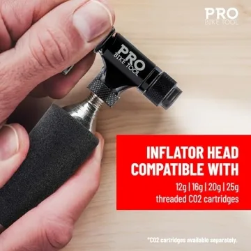 Buy PRO BIKE TOOL CO2 Inflator - Quick Tire Inflation