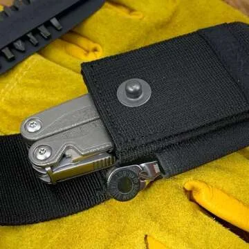 711L Flat End EDC Ratchet Wrench - Screwdriver Accessory Compatible with Multitools' Flat Bit Adapters (without key ring hole)