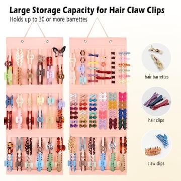 Hair Claw Clip Organizer - LUCKJOY Storage Solution