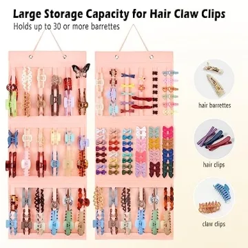 Hair Claw Clip Organizer - LUCKJOY Storage Solution
