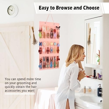 Hair Claw Clip Organizer - LUCKJOY Storage Solution