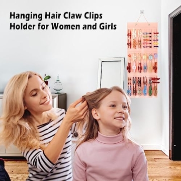 Hair Claw Clip Organizer - LUCKJOY Storage Solution