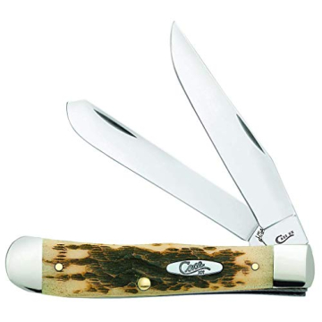 Case XX WR Pocket Knife Trapper with Genuine Bone Handle