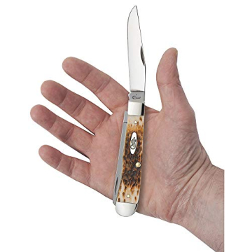 Case XX WR Pocket Knife Trapper with Genuine Bone Handle