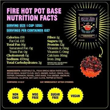 FLYBYJING Fire Hot Pot Soup Base, Spicy Sichuan Hot Pot at Home, Packed with Umami Flavor, No MSG, Vegan and Sugar Free, Perfect and Unique Dinner Party or Family Meal (Pack of 2)