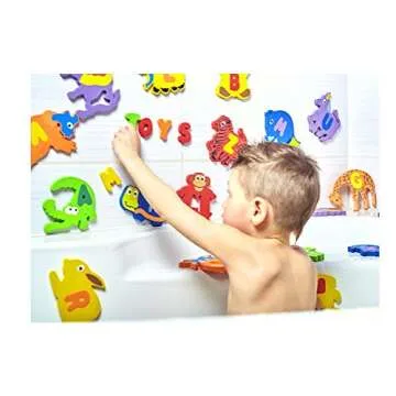 Foam Bath Toys Letters Set of 52 - Non-Toxic Fun for Kids